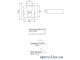 Накладка цилиндровая Code Deco DP-C-22-GRF (UA) размеры и характеристики