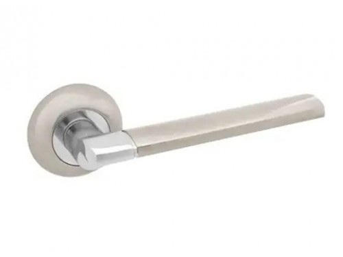 Ручка дверная Sempra H-14092-A-NIS/CR никель матовый/хром
