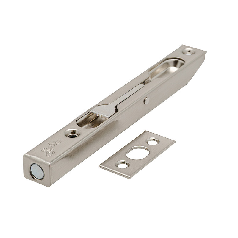 Шпінгалет дверний Safita LX140 SN (нікель матовий)