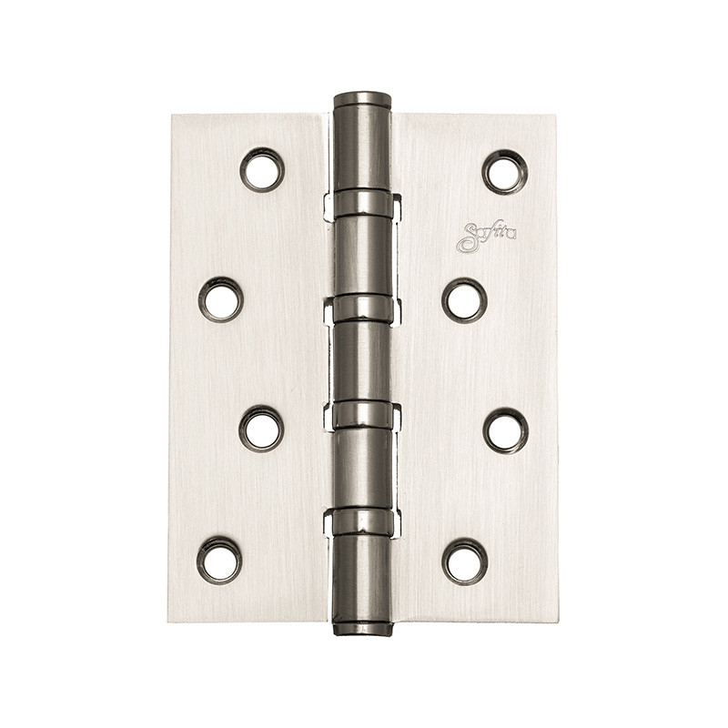 Петли универсальные Safita 100*75*2,5 4BB MSN (матовый никель)