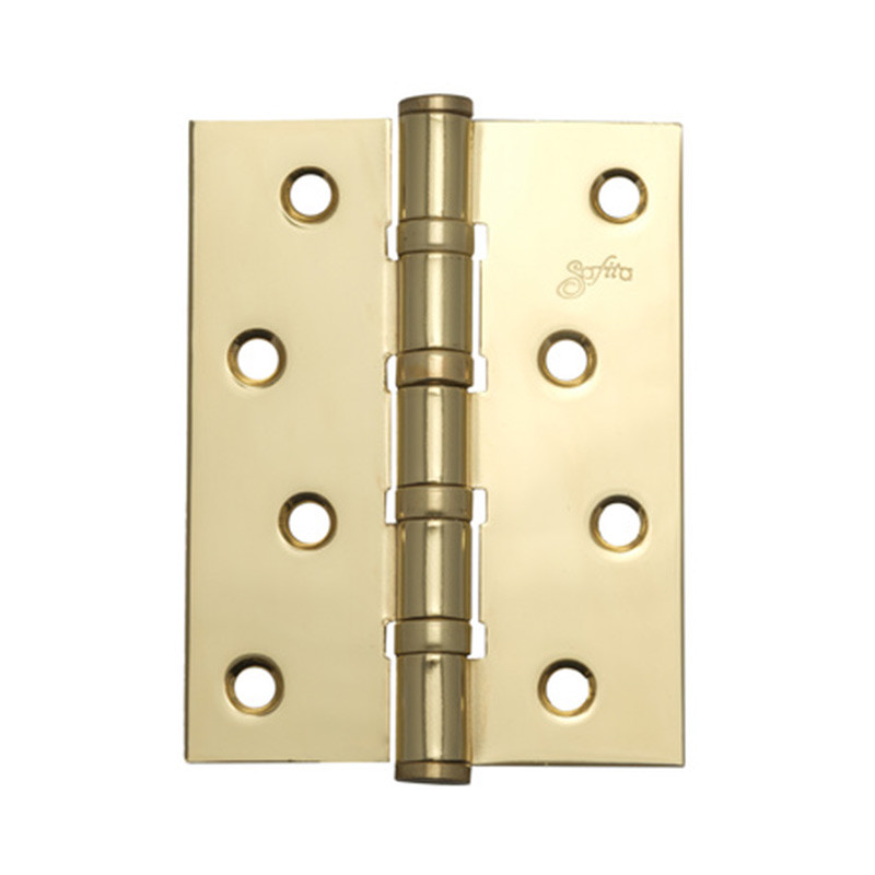 Петли универсальные Safita 100*75*2,5 4BB SB (матовое золото)