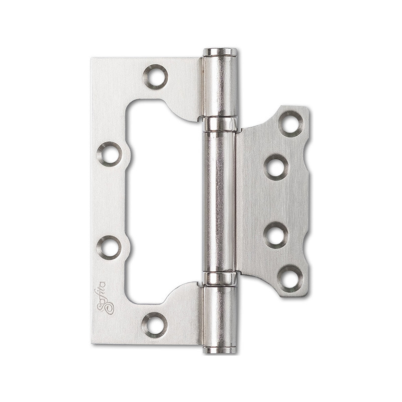 Петли-бабочки Safita 100*75*2,5 2BB SN (никель матовый)