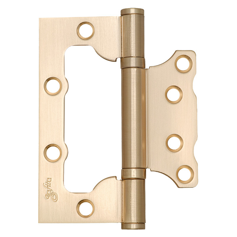 Петлі-метелики Safita 100*75*2,5 2BB MSG (матове сатиноване золото)