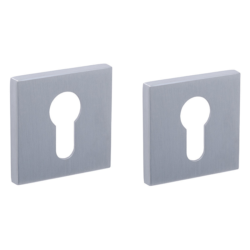 Накладка под цилиндр Safita PZ HS SC (сатин хром)