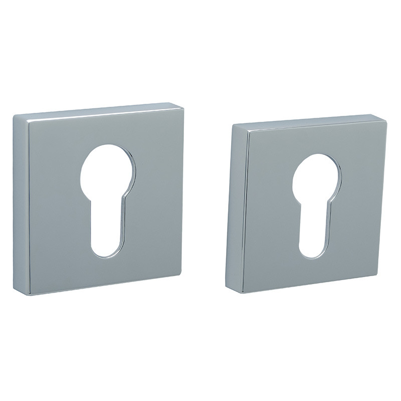 Накладка под цилиндр Safita PZ HT CP (хром)