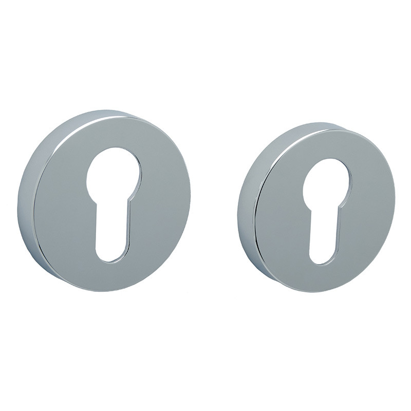 Накладка под цилиндр Safita PZ RD CP (хром)