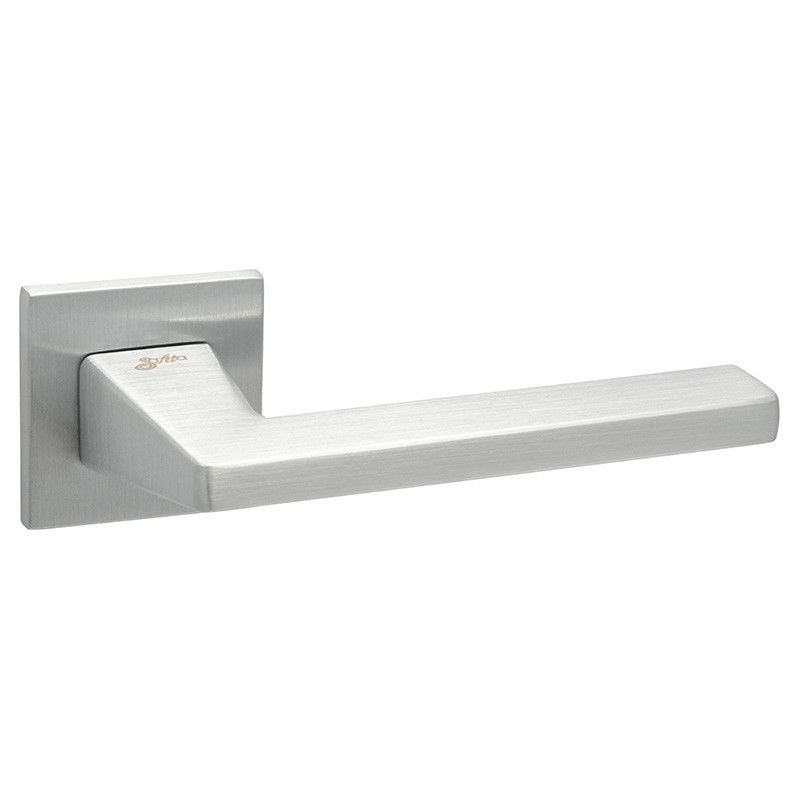Ручки дверные Safita LEVEL HS LT SC (сатин хром)
