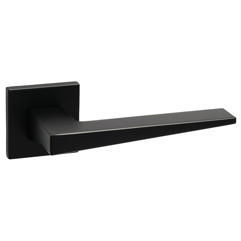 Ручки дверные Safita SHARP HS LT MB (черный матовый)