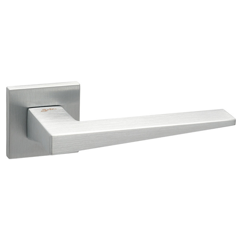 Ручки дверные Safita SHARP HS LT SC (сатин хром)