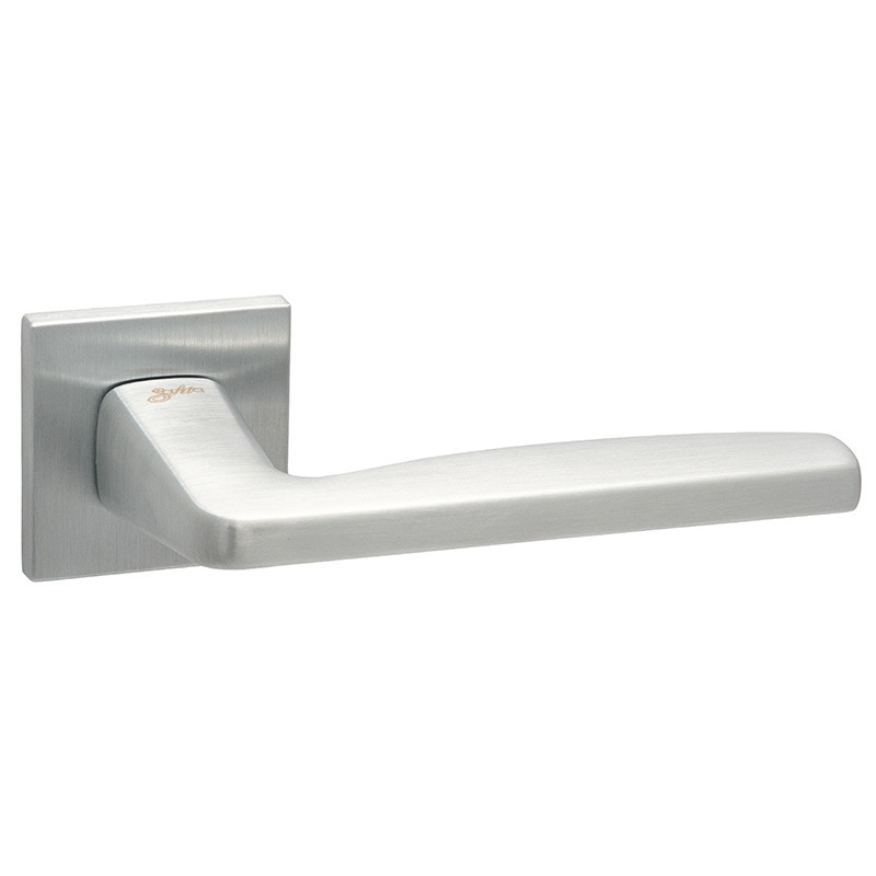 Ручки дверные Safita WAVE HS SC (сатин хром)