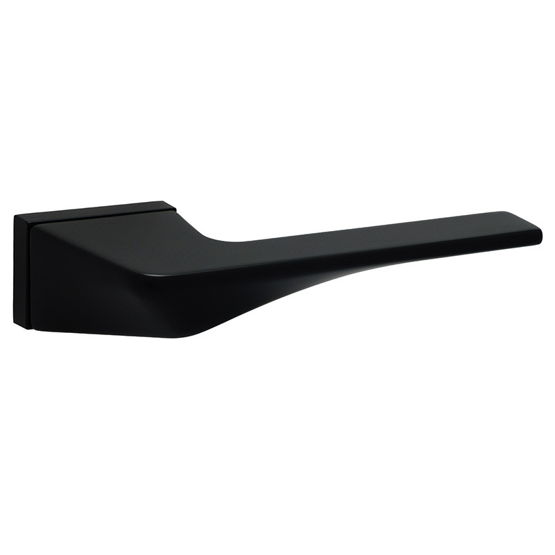 Ручки дверные Safita FLOW RT MB (черный матовый)